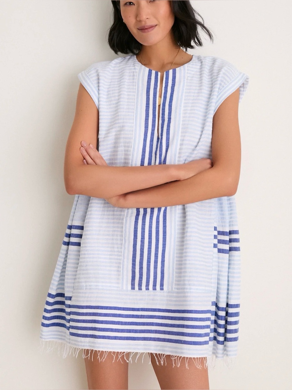 LEMLEM NWT Exclusive Shemizi Blue Elina Caftan size medium